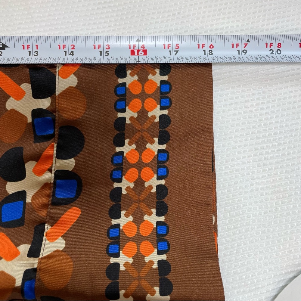 Zara Multicolor Geometric Blouse - Picture 9 of 13